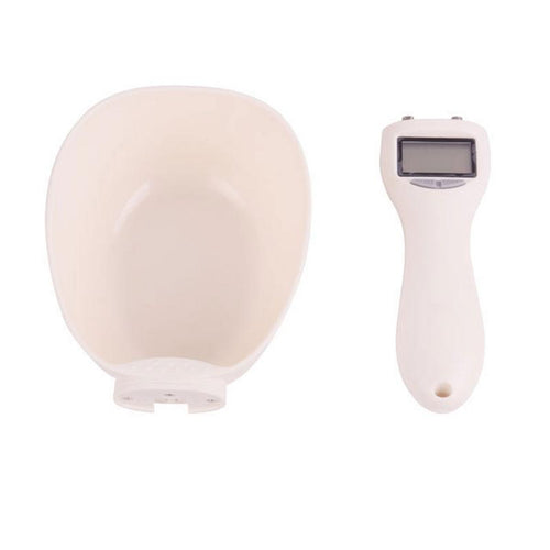 Bigger measuring spoon scale