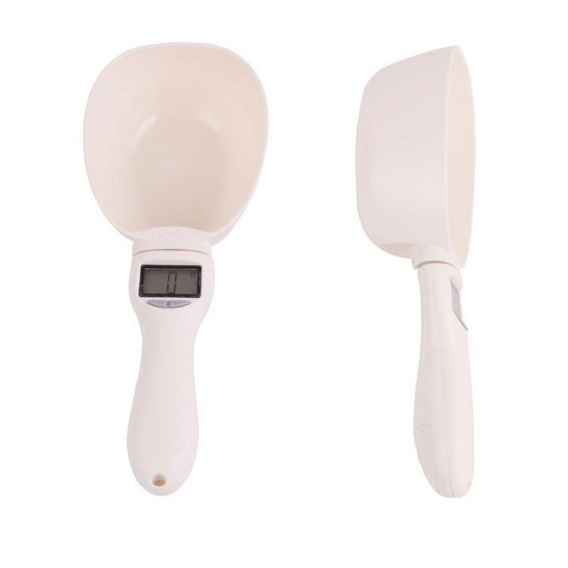 Bigger measuring spoon scale