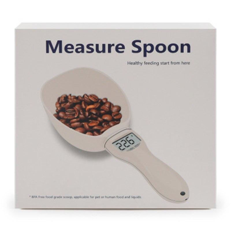 Bigger measuring spoon scale