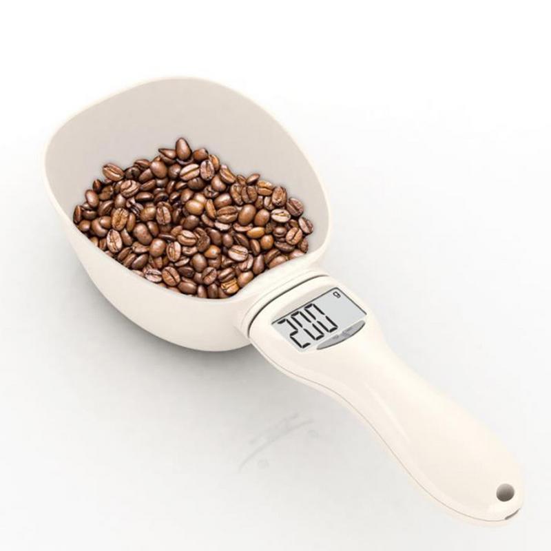 Bigger measuring spoon scale